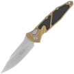 Microtech Socom Elite Auto S/E Automatic Knife Tan Aluminum, Stonewashed M390 by Tony Marfione (160A-10TA)