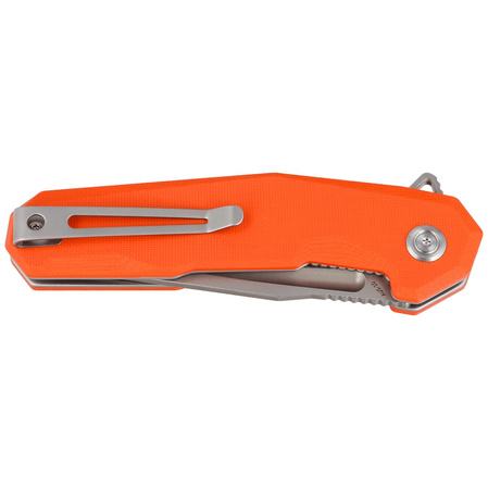 Nóż składany Kubey Carve Orange G10, Beadblasted AUS-10 (KB237I)