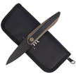 Nóż składany WE Knife Black Void Opus Bronze Titanium / Black G10, Black Stonewashed CPM 20CV by Justin Lundquist (2010C)