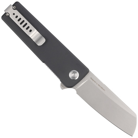 Nóż składany Kubey Knife Sailor Black G10, Beadblasted AUS-10 by Sekira Sochi (KU317A)