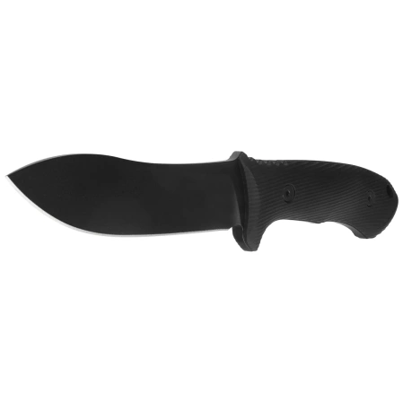 Spartan Blades Harsey Nessmuk Knife Black Polymer, Black 1095 Cro-Van by William W. Harsey (SBSL005BK)