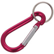 FOX 6 Aluminium Spring Clip Hook Carabiner, Purple