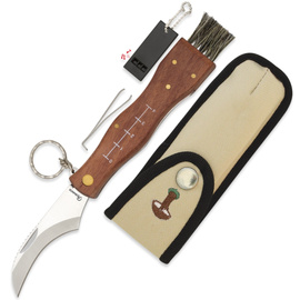 Martinez Albainox Mushroom Knife Wood, Satin 3Cr13Mov (25161)