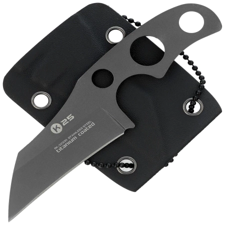 Nóż na szyję K25 RK-32330 Neck Knife Titanium Naked, Titanium 7Cr17Mov
