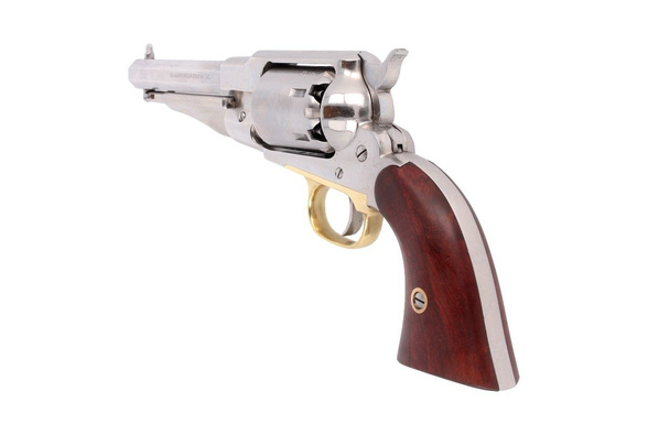 Pietta Revolver 1858 Remington New Model Army Stainless Sheriff .44 (RGSSH44)