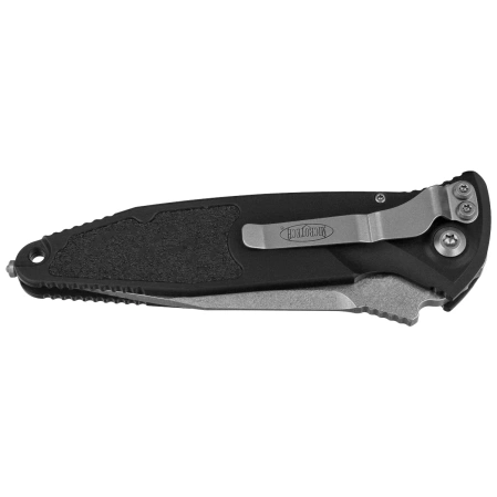 Microtech Socom Elite Auto S/E Automatic Knife Black Aluminum, Stonewashed P/S M390 by Tony Marfione (160A-11)