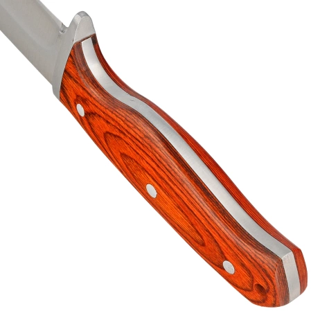 Third Decor Habita Pakkawood, Satin Hunting Knife (16367PW)