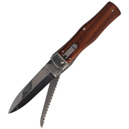 Mikov Predator Classic Palisander Wood Automatic Knife (241-ND-2/KP)