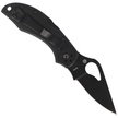 Spyderco Byrd Robin 2 Stainless Black Blade, PlainEdge (BY10BKP2)