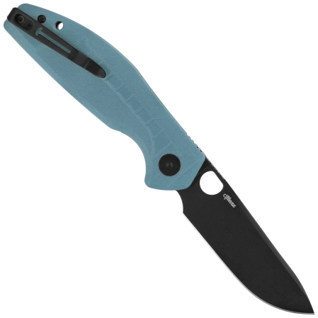 Nóż składany Bestechman Angry Owl Grey G10, Black PVD D2 by Keanu Alfaro (BMK12C-2)