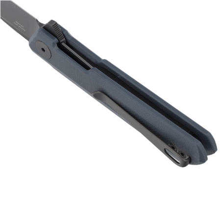 Nóż Bestechman Mini Dundee Grey G10, Grey DLC D2 by Ostap Hel (BMK03F)