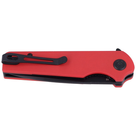 Nóż składany Kubey Knife Wolverine, Red G10, Dark Stonewashed D2 (KU233E)