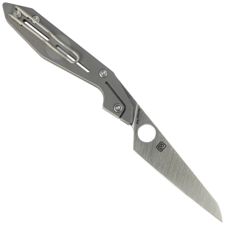 Nóż składany Spyderco Nand Gray Titanium, Satin M398 by Paul Alexander (C270TIP)