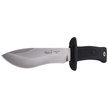 Muela 55-16 Black Rubber Knife, Satin 420H