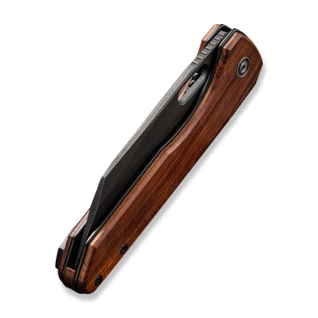 Nóż składany Civivi Nugz Guibourtia Wood, Black Stonewasahed 14C28N by Matthew Wehrwein (C23060-3)