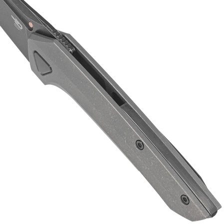 Bestech VK-Navi Knife Dark Titanium, Black Stonewashed MagnaCut by Vulpex Knives (BT2404D)