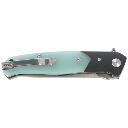 Bestech Knife Swordfish Black / Jade G10, Satin D2 (BG03E)