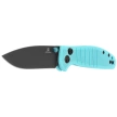 Bestechman Goodboy Jr. Knife Blue G10, Grey PVD D2 by Keanu Alfaro (BMK10D)