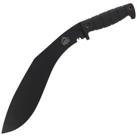 Puma TEC Kukri Machete, Black Rubber, Black 420 (311331)