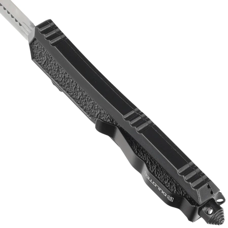 Dulotec OTF Automatic Knife Black Aluminum, Satin 3Cr13MoV (K188A-BK)