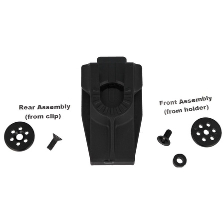 Mocowanie na pas ESP Roto 360° Belt Clip z Quick Change, wsuwane (UBC-05 BK)