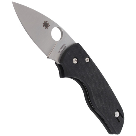 Nóż składany Spyderco Lil' Native G-10 Black Compression Lock Plain (C230GP)