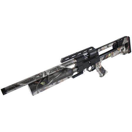 Reximex Throne Gen 2 G1 Camo 6.35mm PCP Air Rifle with Regulator and Sound Moderator