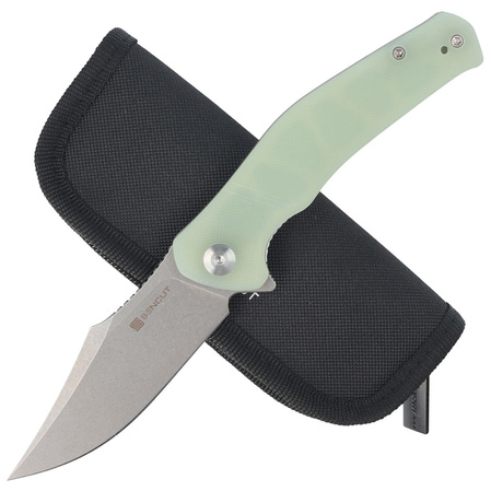 Sencut Episode Natural G10, Stonewashed 9Cr18MoV (SA04C)