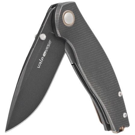 Nóż składany Viper Vale DSW Titanium, Dark Stonewashed MagnaCut by Jesper Voxnæs (V6007DTBR)