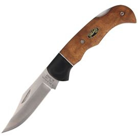 Herbertz CJH Burl Wood Knife, Satin 420 (337612)