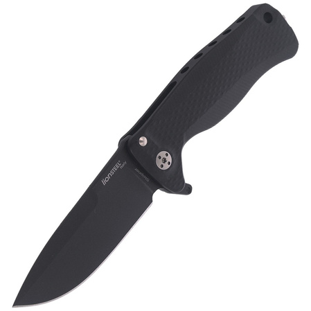 LionSteel SR22A Black Aluminum, Black Sleipner by Molletta (SR22A BB)