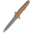 Extrema Ratio BD2 Contractor Desert Aluminum, Stonewashed N690 (04.1000.0229/DW)