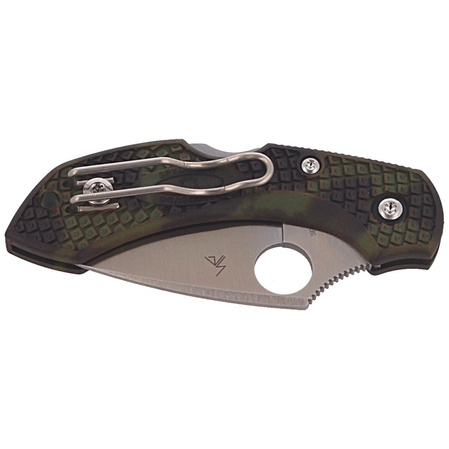 Nóż składany Spyderco Dragonfly 2 FRN Zome Green, Plain VG-10 (C28ZFPGR2)