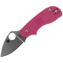 Spyderco Squeak Lightweight Pink Plain (C154PPN)