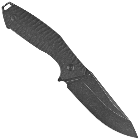 Nóż Remette Allosaurus Black G10, Black Stonewashed D2 (RTAS-A)