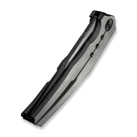 WeKnife Kyklos Black / Gray Titanium, Black Stonewashed / Satin M390 (WE23086-3)