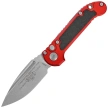 Microtech LUDT Gen III S/E Automatic Knife Red Aluminum, Stonewashed M390MK by Tony Marfione (1135-10RD)