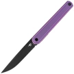 Bestech Ink Knife Purple Titanium, Black PVD MagnaCut by Denis Simonutti (BT2502C)