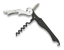 Otwieracz do wina Top Cutlery 2 Steps Black Metal, Inox (21127)