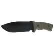 Spartan Blades Damysus Green Canvas Micarta, Black Powder 1095 Cro-Van by Curtis Iovito (SBSL003BKGR)