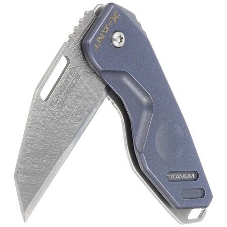 Nóż składany Extrema Ratio X-ANT LE No 055/100 Blue Titanium, Sandblast Sintered Tungsten Carbide (04.1000.0467/MD/TI)