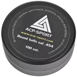 ACP-Sport .454 lead bullets, 100 pcs (JW454)