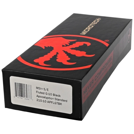 Nóż składany Microtech MSI S/E Black Fluted G10, Apocalyptic M390MK by Tony Marfione (210-10APFLGTBK)