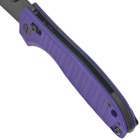 Nóż składany Bestech Liger Purple G10, Black Stonewashed D2 by Keanu Alfaro (BG61E)