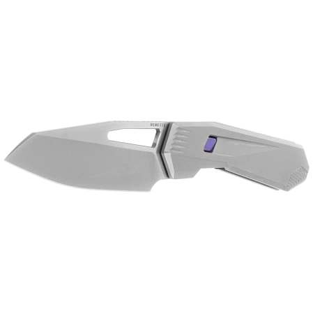 Remette RT-Agile Peregrine Falcon Knife Ceramic Sandblasting Titanium, Satin/Pearlescent M390 (RTCZ-G)