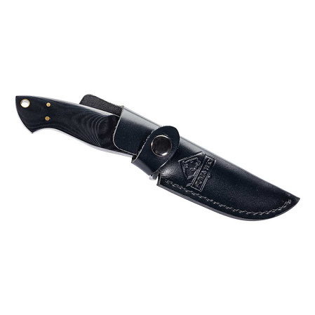 Nóż myśliwski Puma TEC Solingen Black Micarta, Satin (304310)
