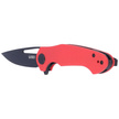 Kubey Knife Dugu Red G10, Dark Stonewashed 14C28N (KU210F)