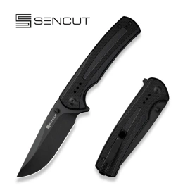 Sencut Regnator Knife Black G10, Black 9Cr18MoV (S24057-1)