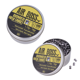 Zestaw 2x Śrut Apolo Air Boss Domed Field Target 5.5 mm, 500 szt. 1.15g/18.0gr (30205)