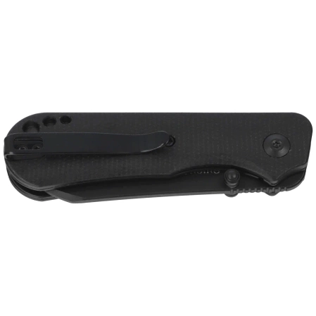 Civivi Crabby Knife Black Canvas Micarta, Black Stonewashed 14C28N by Ken Onion Jr. (C24055-3)